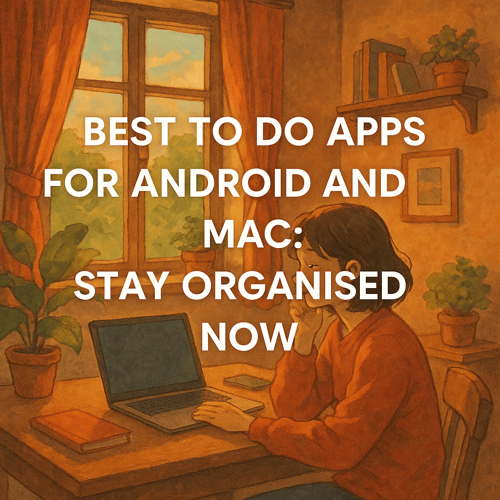 Best To Do Apps for Android and Mac: Stay Organised Now