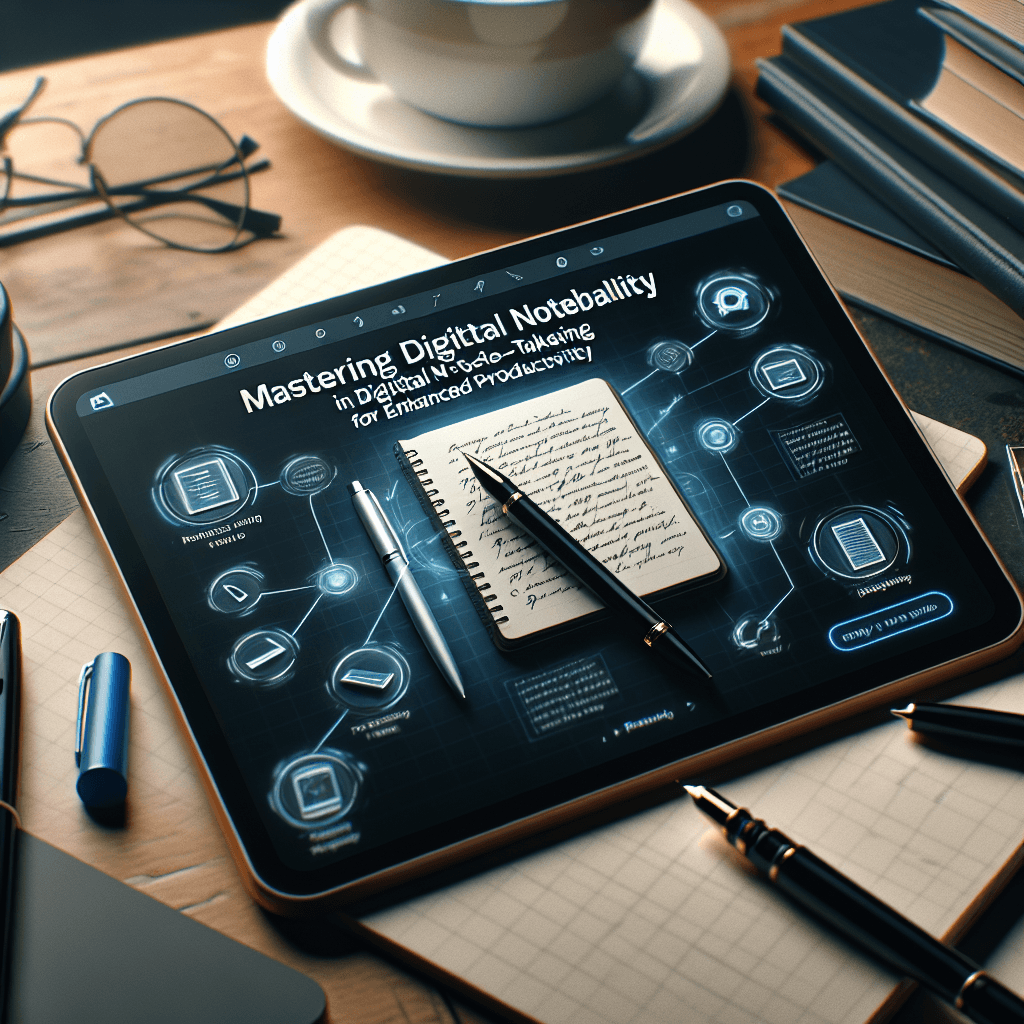 Mastering Notability in Digital Note-Taking for Enhanced Productivity